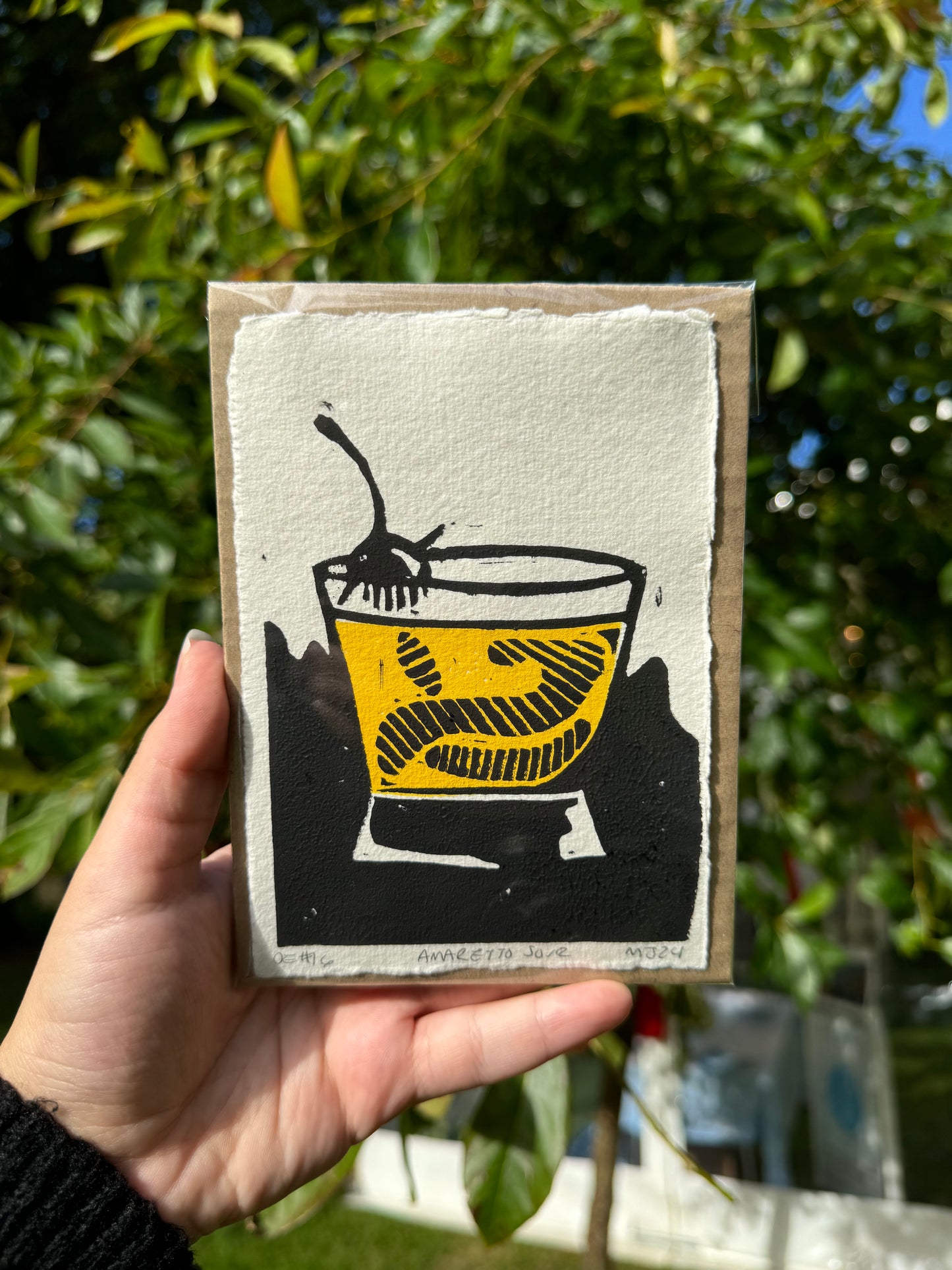 Amaretto Sour Print