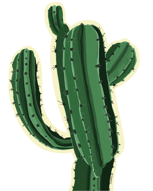 Cactus Sticker